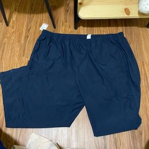 Navy Blue Plus Size 5x Scrub Bottoms